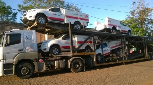 Novas caminhonetes vão para Bahia (2)