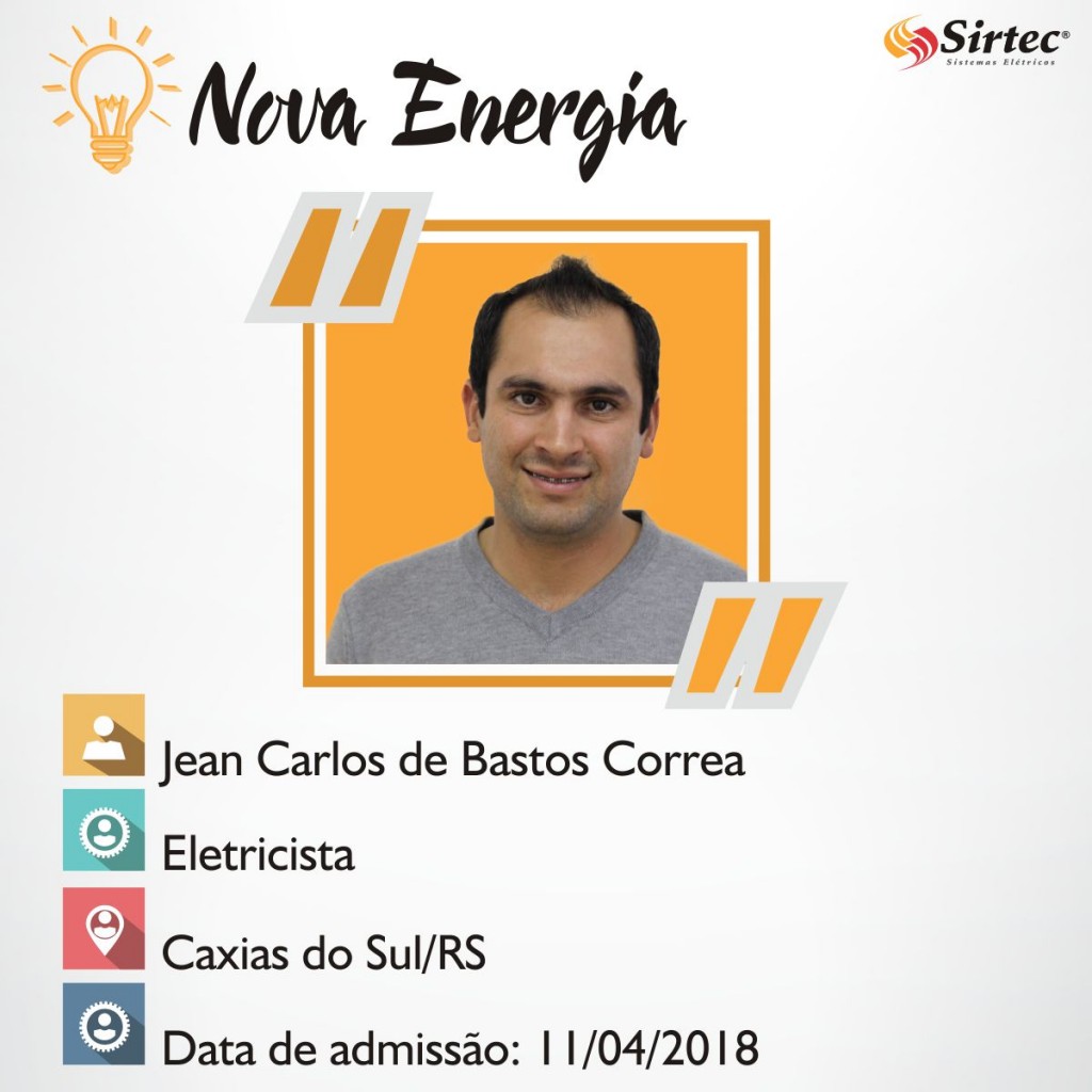 Nova Energia - Jean Carlos