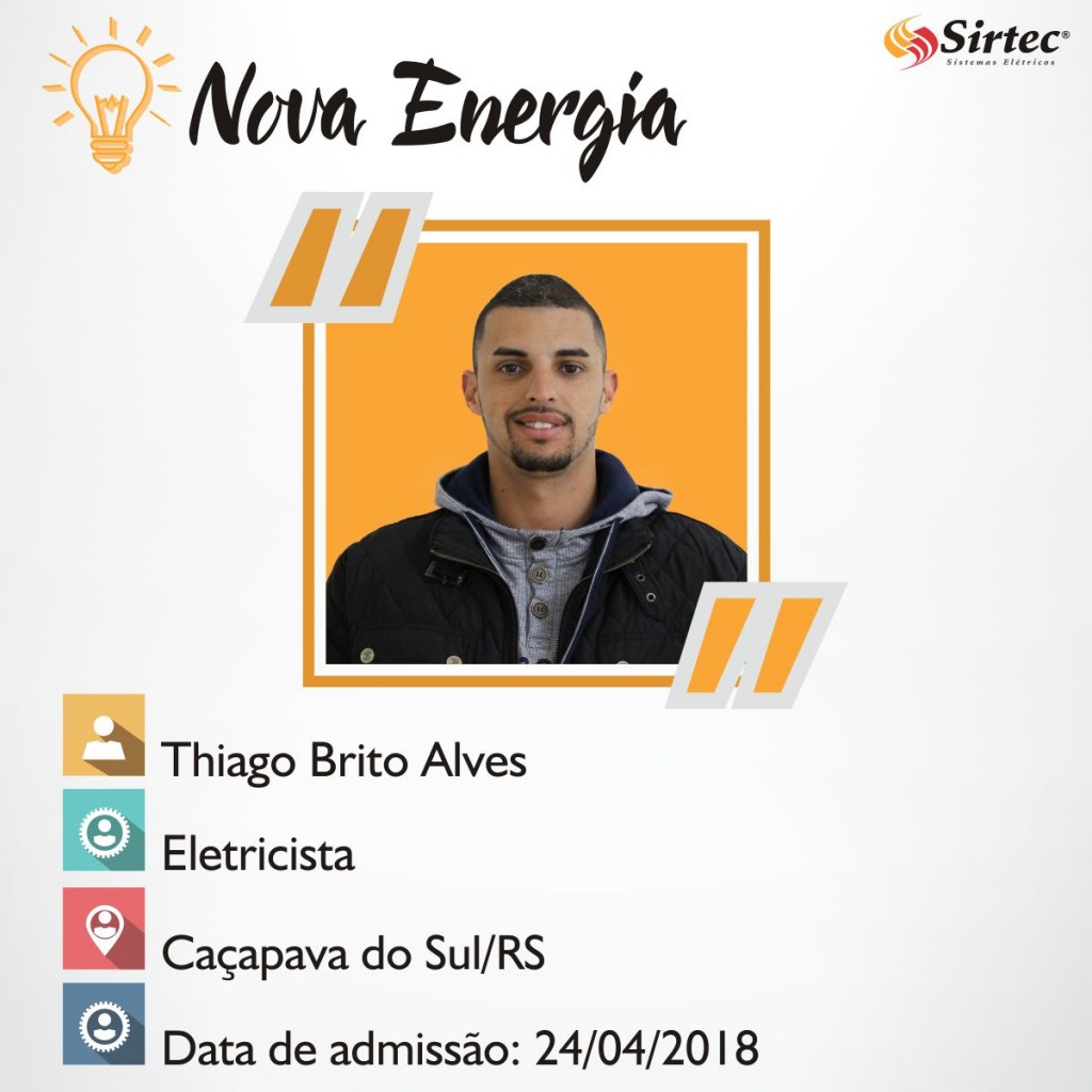 Nova Energia - Thiago