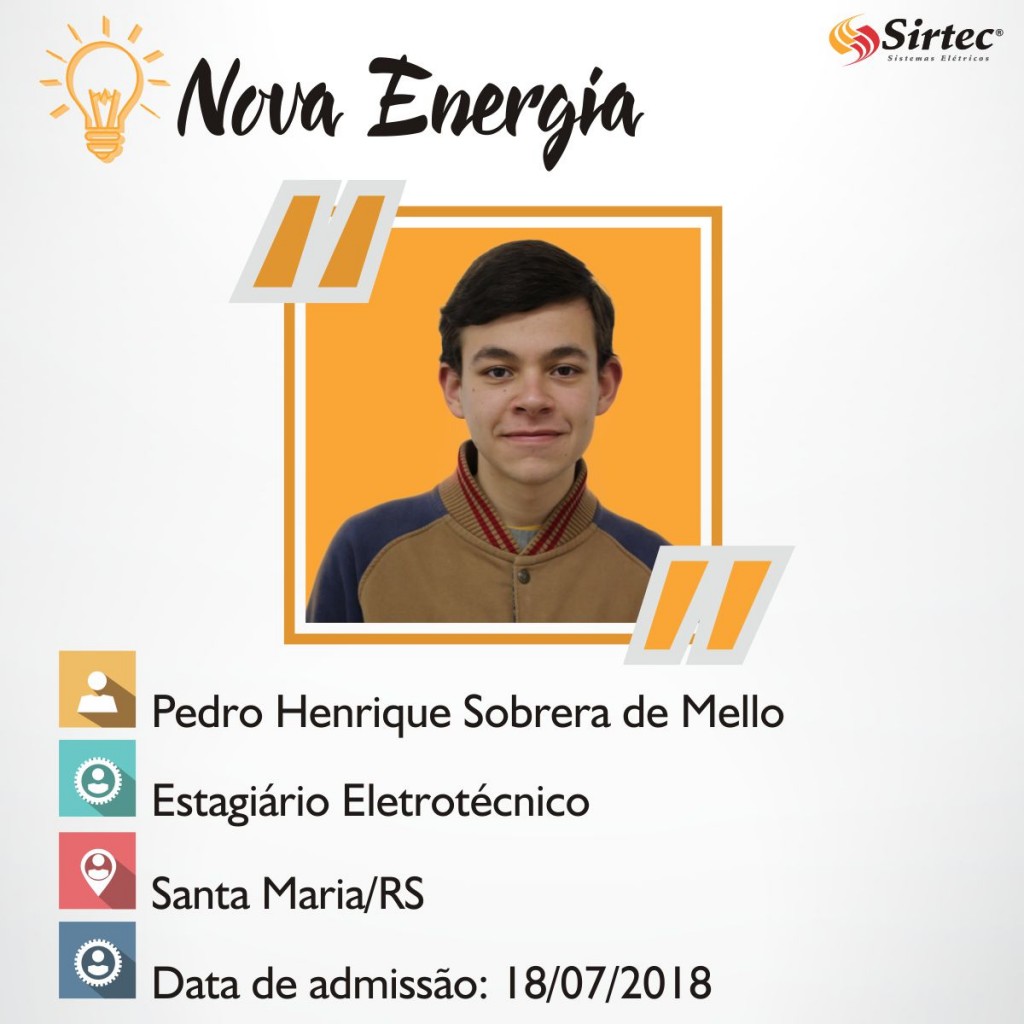 Nova Energia - Pedro Henrique