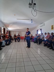 Momento cultura com administrativos e novas lideranças na operação Ceará